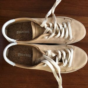Soludos Ibiza soft leather sneaker